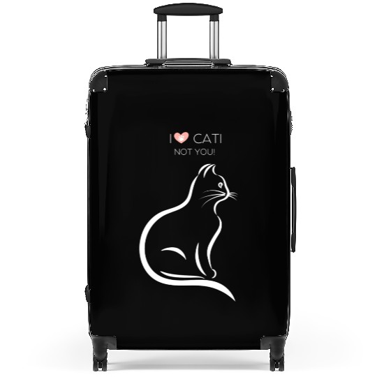 I Love Cat Suitcases