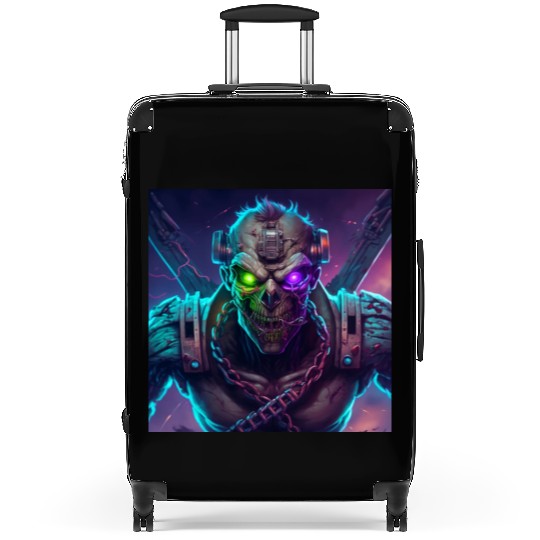ZOMBIE IRON MAIDEN (Version 10) Suitcases