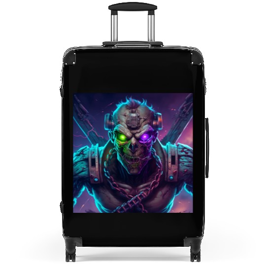 ZOMBIE IRON MAIDEN (Version 10) Suitcases