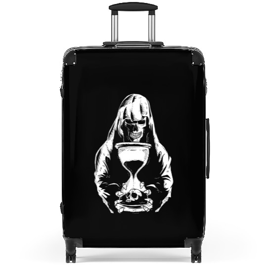 Death Grim Reaper Hourglass Heavy & Death Metal Suitcases