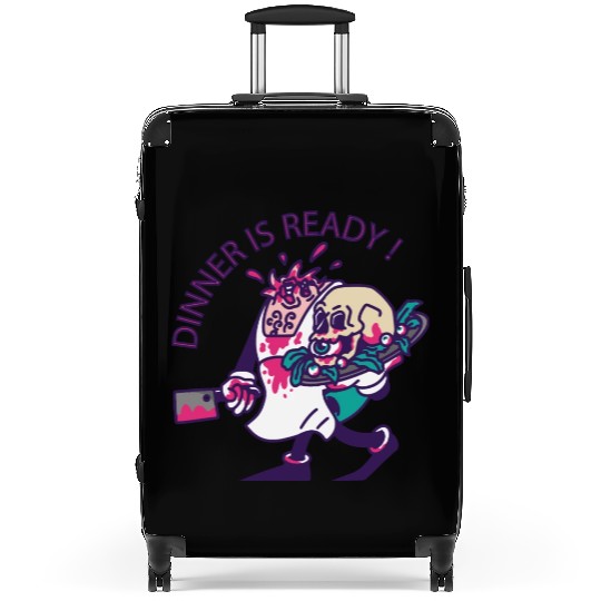 Dinner is ready zombie cooking Dinner is ready zom Suitcases