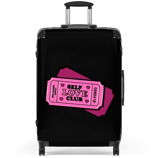 Self-Love Empowerment Ticket Suitcases