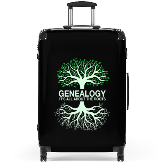 Family Tree Suitcases Genealogy