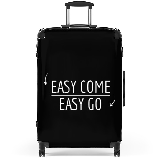 Easy Come Easy Go, Minimalist Suitcases