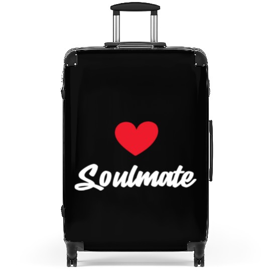 Soulmate Valentine's Day Suitcases