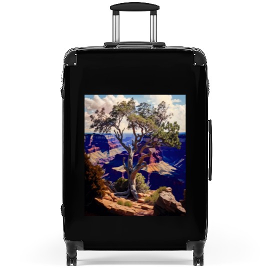 Mountain Hiking Camping Trip National Park Visit Suitcases