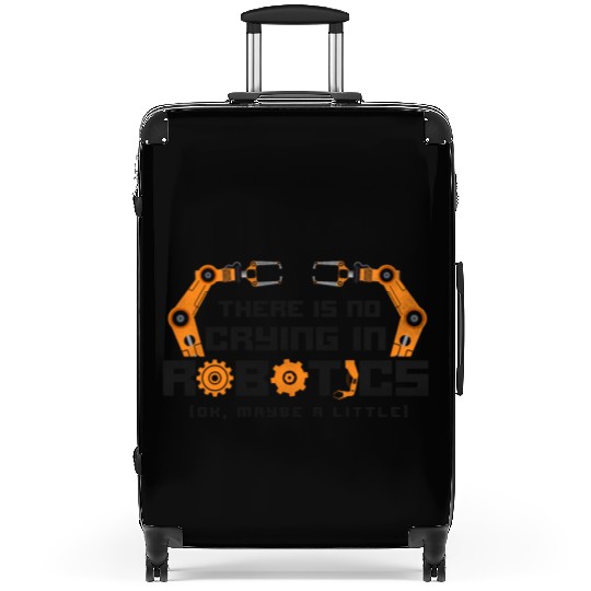 Robot Robotics Engineer Vintage Suitcases