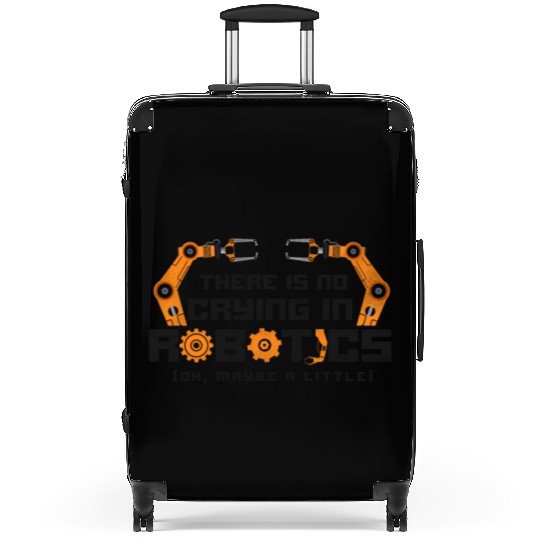 Robot Robotics Engineer Vintage Suitcases