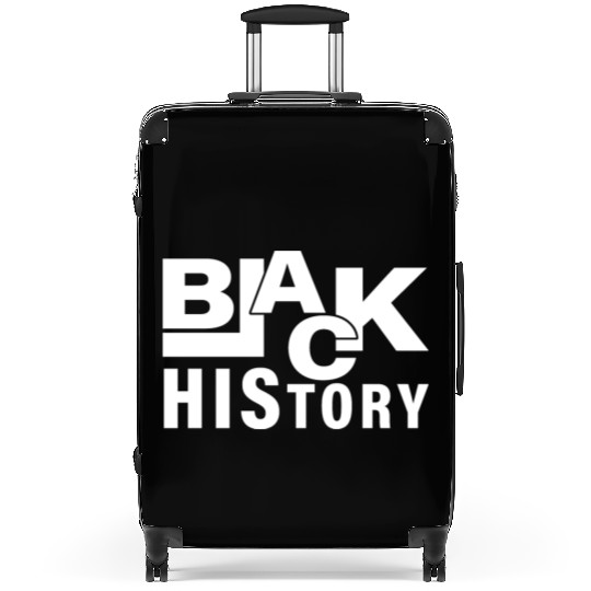 BLACK HISTORY MONTH DESIGN. Suitcases