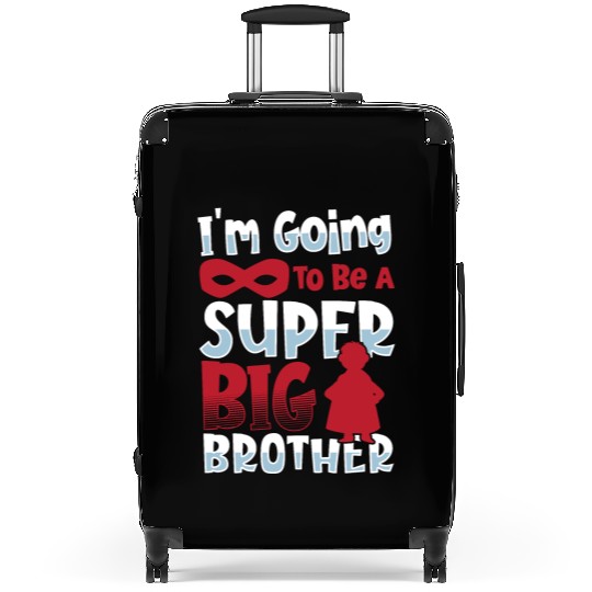 I'm Going To Be A Super Big Brother Sister Suitcases