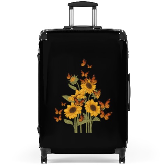 Butterfly Tree Beautiful Animal Butterflies Tree Suitcases