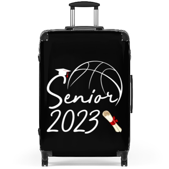 Graduate Senior Class 2023 Graduation Basketball Suitcases