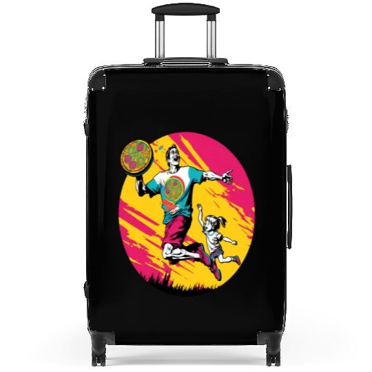 Ultimate Frisbee Retirement Appreciation Pop Art Suitcases