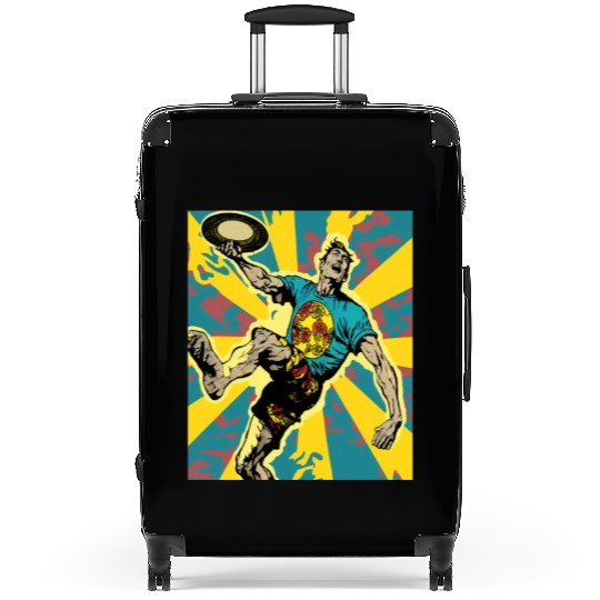 Ultimate Frisbee Retirement Appreciation Pop Art Suitcases