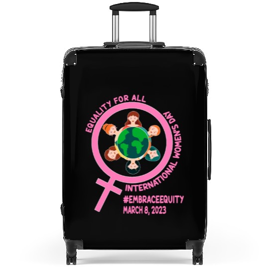 International Women's Day: Equality for Al Embrace Suitcases