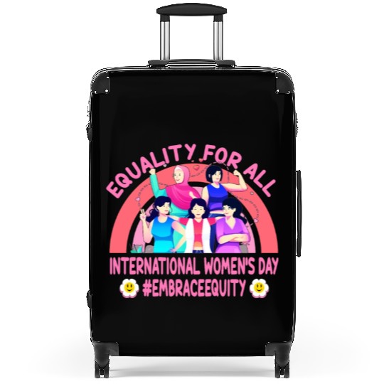 Happy International Women's Day: Embrace Equity Suitcases