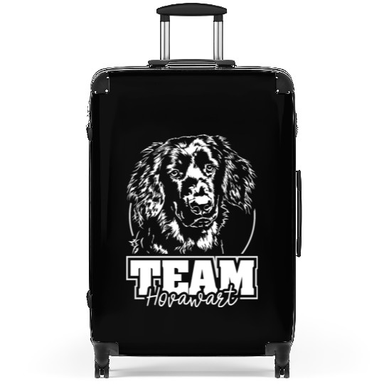 TEAM Hovawart dog mom dogsport Suitcases