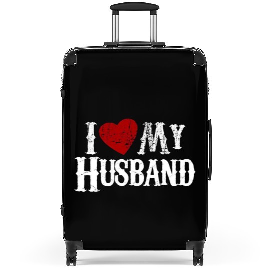 I love my husband Suitcases
