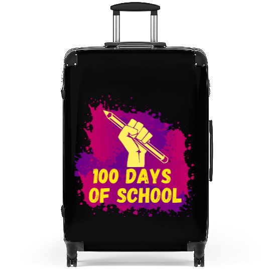 100 days of school celebrate Suitcases