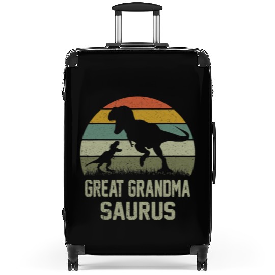 Great Grandma Saurus T Rex Dinosaur GrandmaSaurus Suitcases