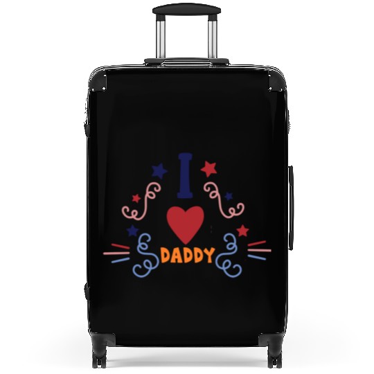 I love daddy 6733 Suitcases
