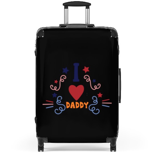 I love daddy 6733 Suitcases