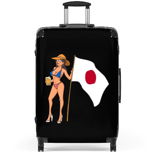 Hot Fan Girl Japan Suitcases