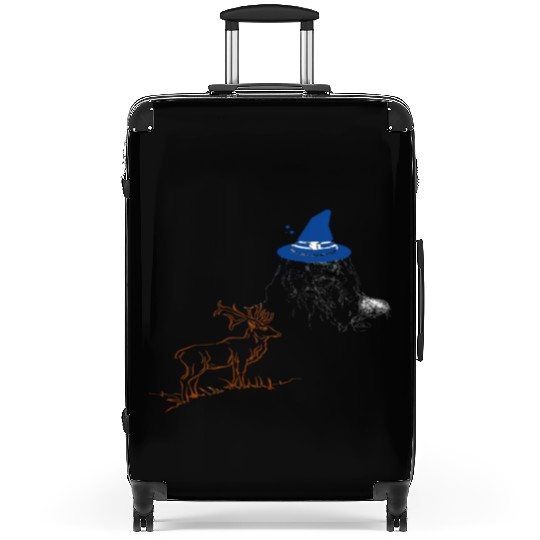 Wizard and Deer Suitcases