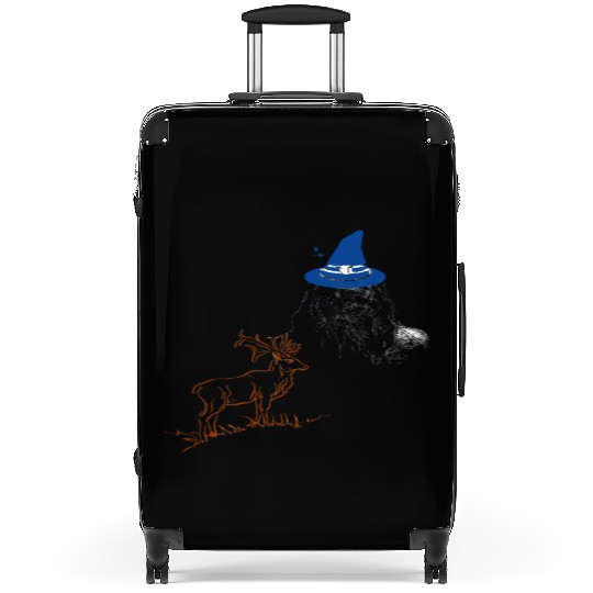 Wizard and Deer Suitcases