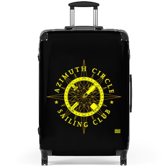 The Azimuth Circle Sailing Club Suitcases