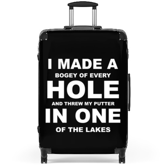 Funny Golf Suitcases