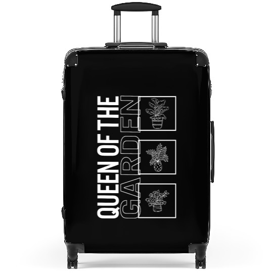 Queen Of The Garden, Garden Plant Gardening Lover Suitcases