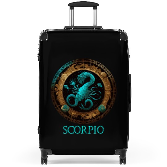 Embrace Your Scorpio Identity: Scorpio Pride Zodia Suitcases