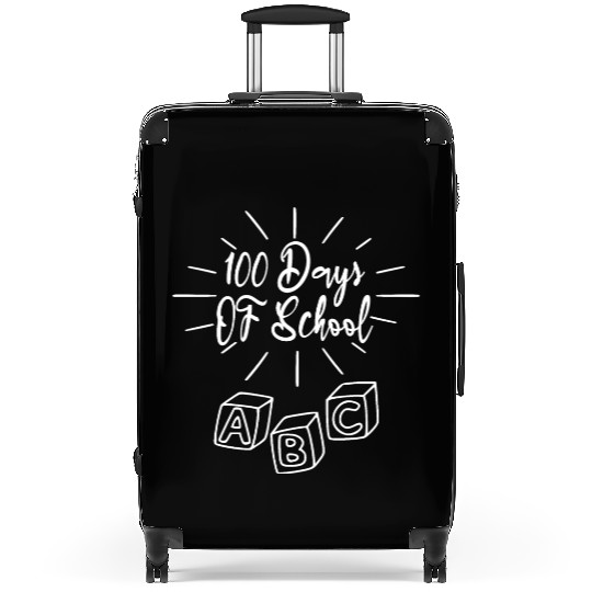 100 Days Of School Suitcases