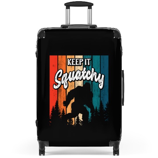 Keep it Squatchy Sasquatch Bigfoot Lover Suitcases