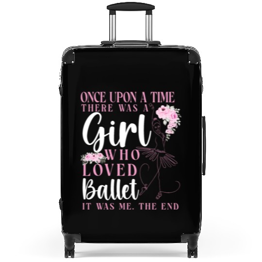 Ballet Dancer Dance Girl Ballerina Suitcases