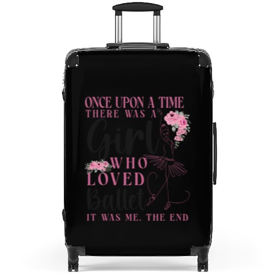 Ballet Dancer Dance Girl Ballerina Suitcases