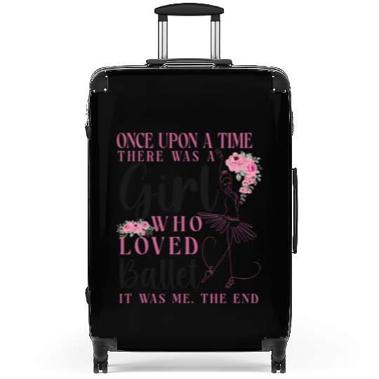 Ballet Dancer Dance Girl Ballerina Suitcases
