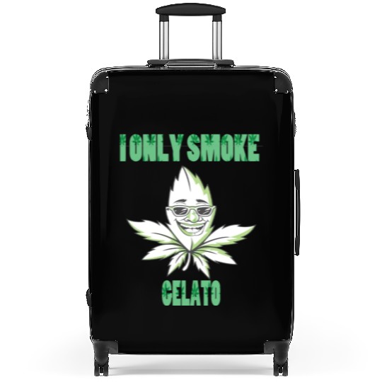I ONLY SMOKE GELATO Suitcases