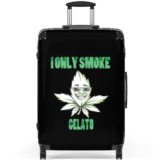 I ONLY SMOKE GELATO Suitcases