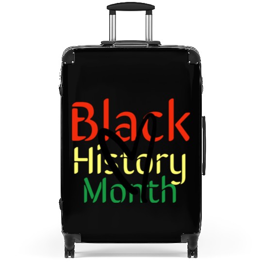 Black history month Suitcases