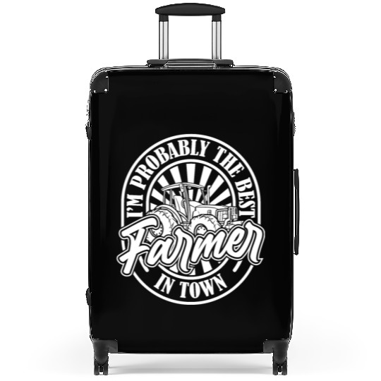 Farming Farmer Funny Suitcases