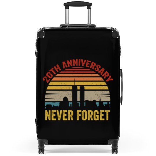 Never Forget 9 11 20th Anniversary Suitcases