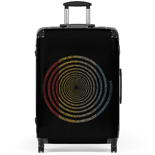 Pi Day Suitcases