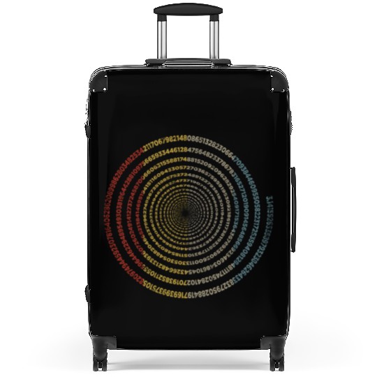 Pi Day Suitcases