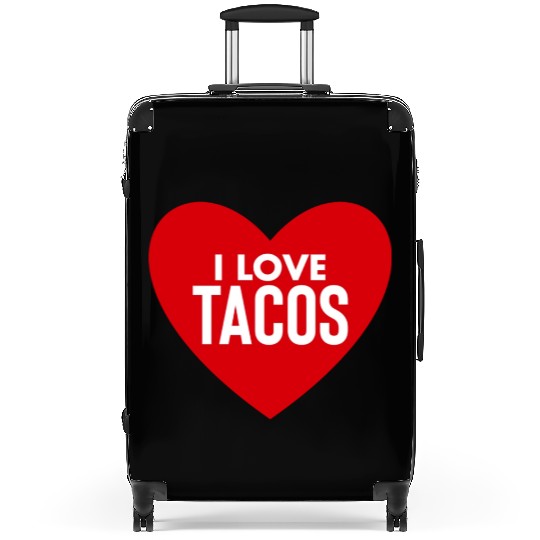I Love Tacos Suitcases