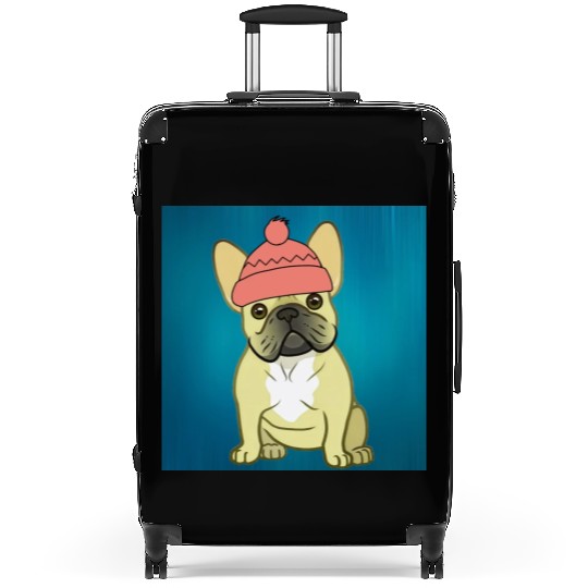 French Bulldog #9 Suitcases