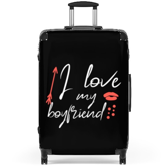 I love my boyfriend Suitcases