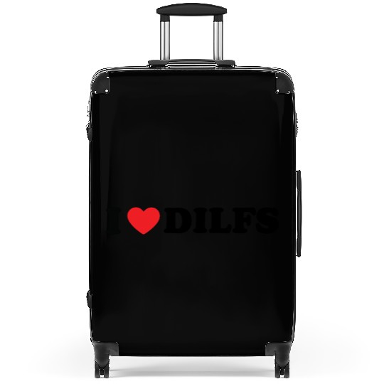 I Love Dilfs I Heart Dilfs Suitcases