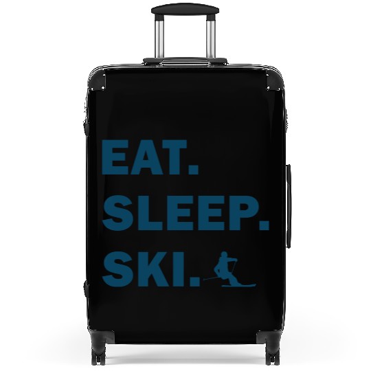 Skiing and Snowboarding - Eat Sleep Ski Suitcases